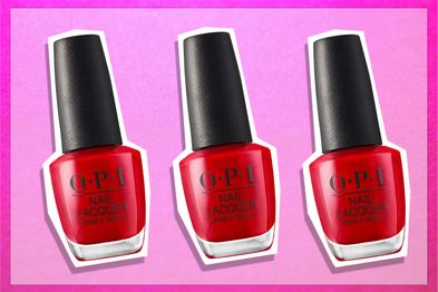 9PR: OPI Nail Polish in shade Big Apple Red