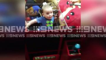 Mum stunned to find her toddler trapped in skill-tester