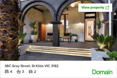 St Kilda The Block Andy Deb for sale Domain Melbourne