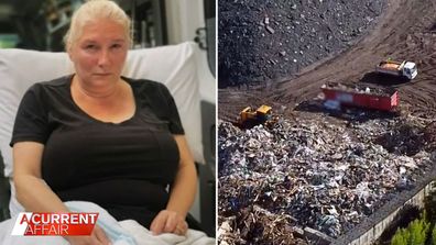 Local tip stench so bad nearby resident went to hospital.