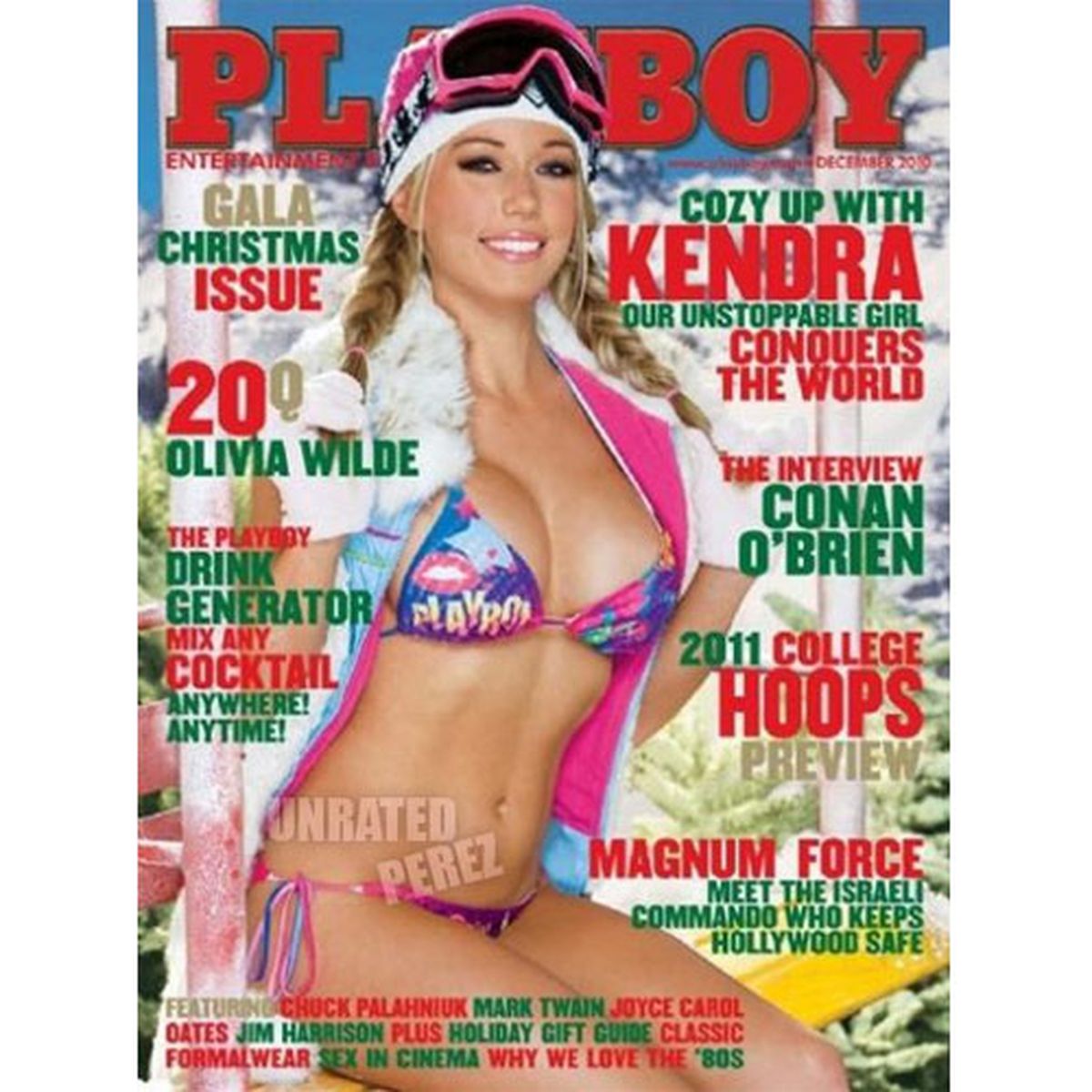 New mum Kendra Wilkinson poses for Playboy - 9Celebrity