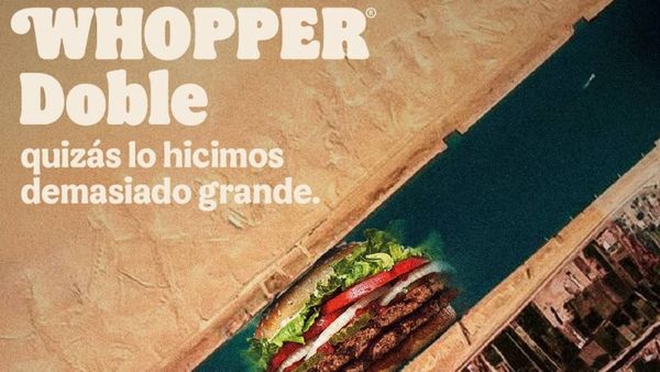 Burger King Chile is accused of cashing in on the potential disaster with this social media post.