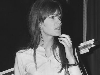 French singer and actress Francoise Hardy