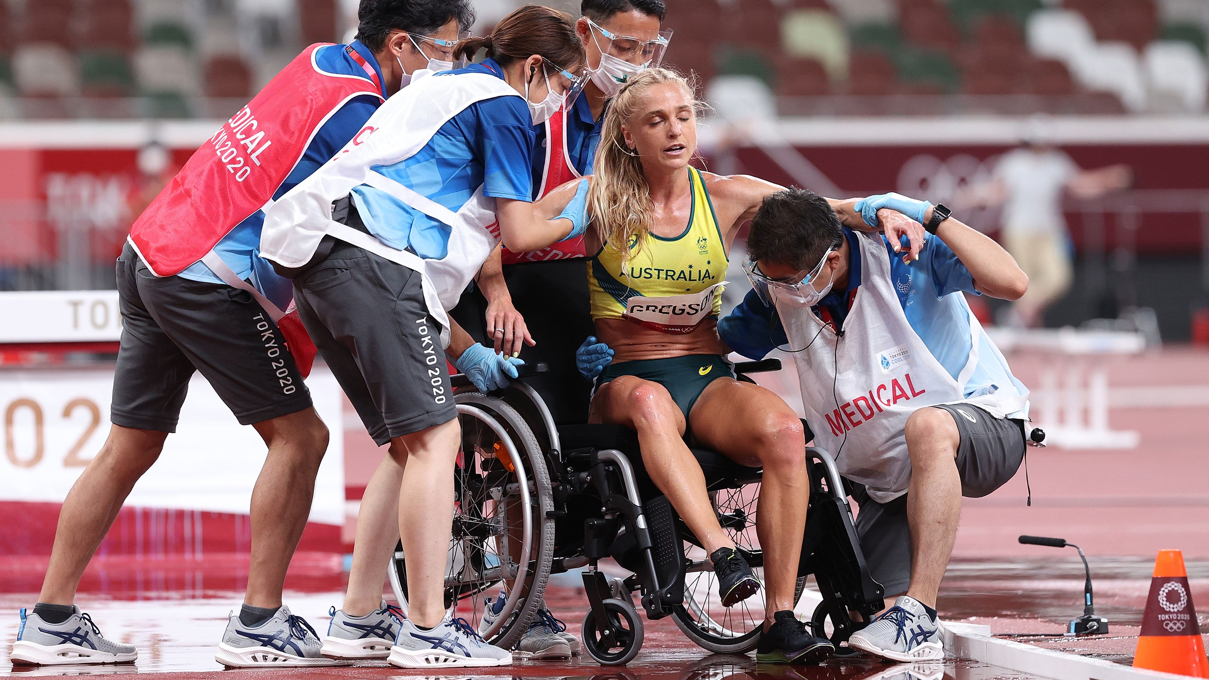 Tokyo 2021: Australia's Genevieve Gregson ruptures Achilles tendon in 3000m steeplechase