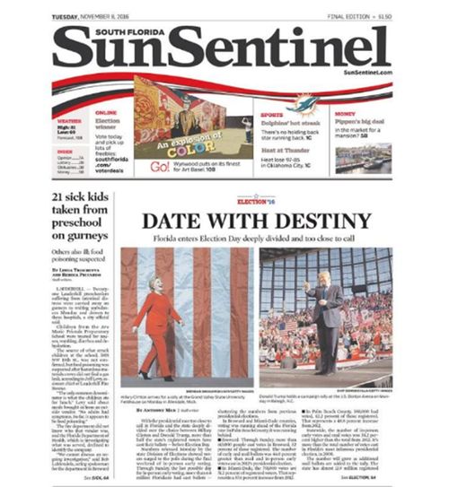 South Florida Sun Sentinel.
