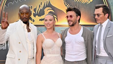 Mahershala Ali, Scarlett Johansson, Jonathan Bailey and Rupert friends 