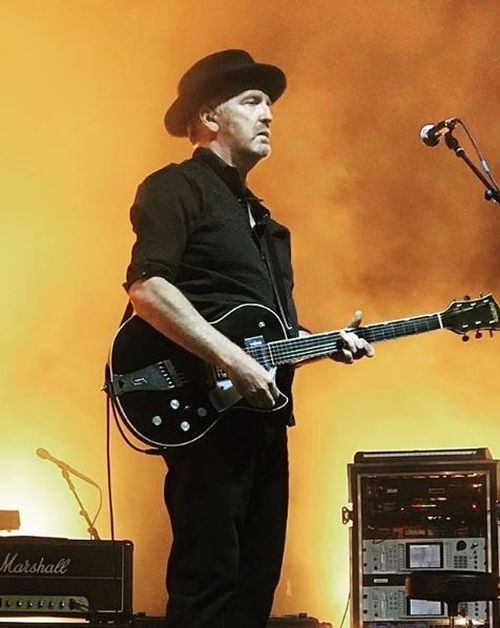 Jim Moginie on stage in Melbourne last night. (Instagram)