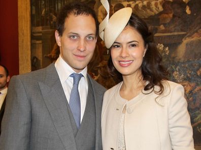 Sophie Winkleman (Lady Frederick Windsor) with Lord Frederick Windsor.