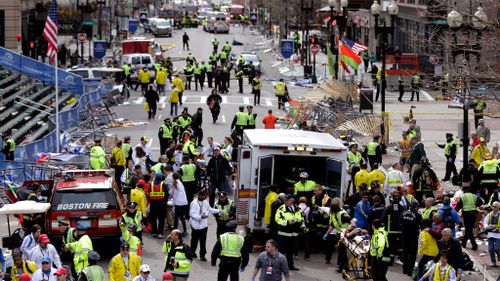 Boston bombings, April 2013 (AAP) 