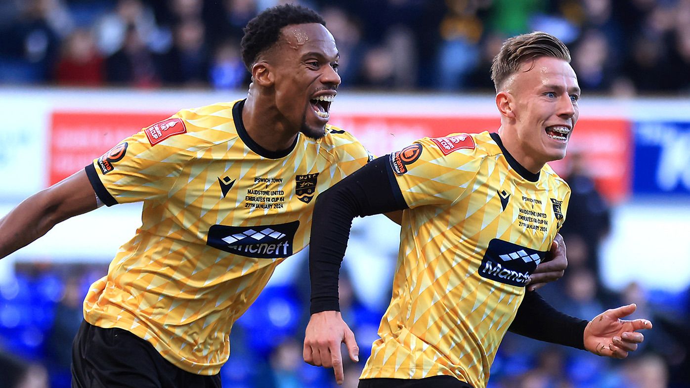Maidstone shows 'magic of the FA Cup' is still alive by pulling off giant upset over Ipswich Town