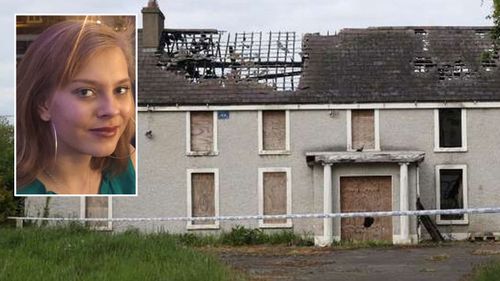 The abandoned house Ana Kriegel's naked body was found after being tortured by two teen boys. 