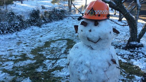 The NSW Blue Mountains are expecting particularly cold weather, with gusty winds and snow forecast.