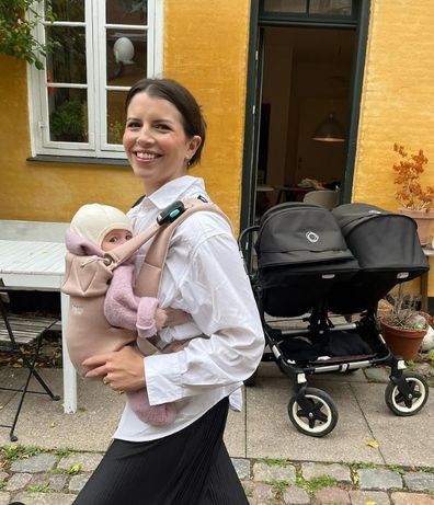 An American mum living in Denmark has baffled the internet with a viral TikTok showing how babies there are left to nap alone, year-round.