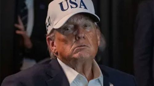 The White House released this image of Donald Trump during Operation Epic Fury.