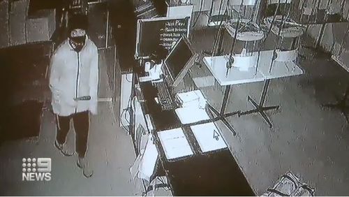 St Albans pizza shop robbery caught on CCTV