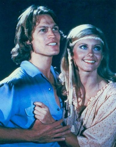 Michael Beck and Olivia Newton-John in 1980 film Xanadu.