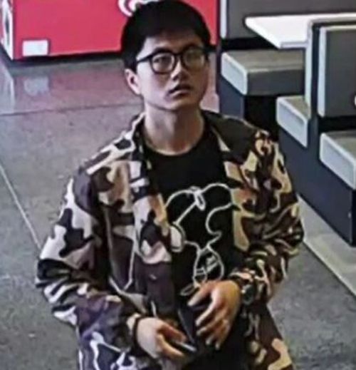 Mr Chu has not been seen for three weeks, since he was spotted on CCTV at a Hungry Jacks store at Notting Hill. Picture: Supplied.