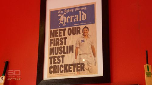 Khawaja went onto to reach the pinnacle of cricket in 2011, debuting during the Ashes series and becoming Australia’s first Muslim test cricketer. (60 Minutes)