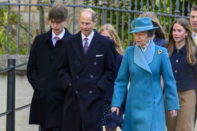 The Prince Edward, Duke of Edinburgh and the Princess Royal Easter Service.