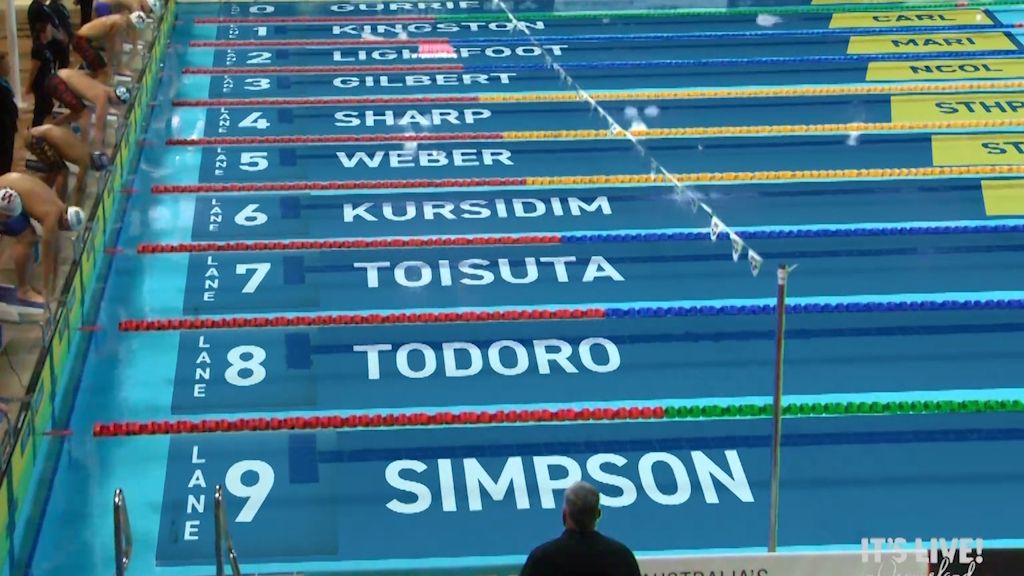 Cody Simpson's Paris Olympics chances take a hit in 100m butterfly flop