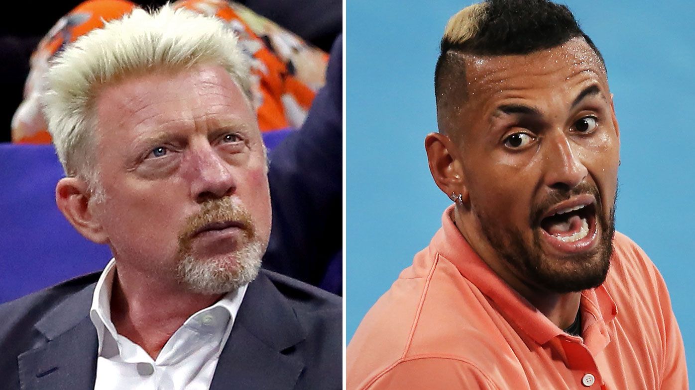 Boris Becker and Nick Kyrgios were in an ugly Twitter argument over Alexander Zverev&#x27;s partying during the coronavirus pandemic