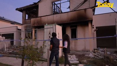 Porter Davis Homes couple devastated after new home destroyed by deliberately lit fire.