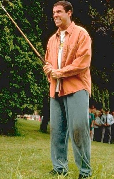 Adam Sandler stars in Happy Gilmore.