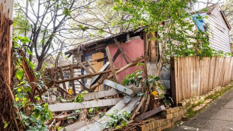 collapsed home sydney annandale sold auction over one million domain