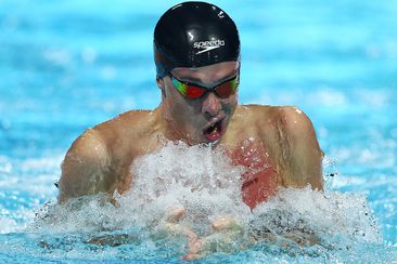 Zac Stubblety-Cook in action at the Australian swimming championships.