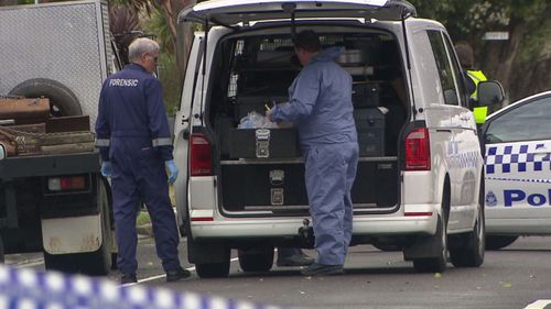 A man has died after an altercation with the resident of a home in Melbourne's east.