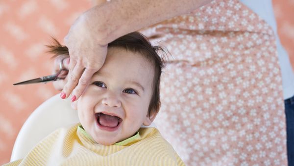 A haircut is an important milestone - and one a parent should be involved in. Image: Getty.