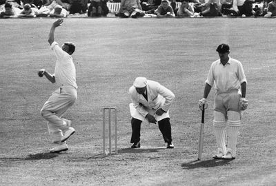 The finest moment of his career arguably came when he bowled Australia to victory at Old Trafford.