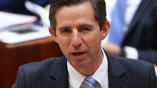 Finance Minister Simon Birmingham said new rules on travel will reduce the backlog on Australians stranded overseas. 