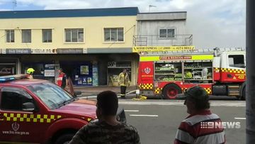 building fire in warrawong damages three businesses
