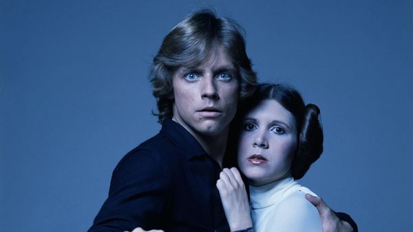 Mark Hamill and Carrie Fischer - Star Wars legends both. Image: Getty.