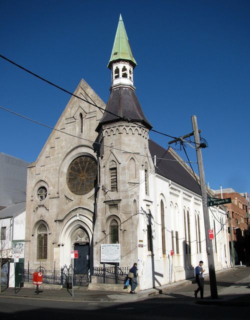 The church, nestled on the corner of Regent and Margaret Streets, held regular serviced until only recently. (Flickr)