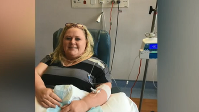 Sharyn underwent months of chemo and two surgeries.