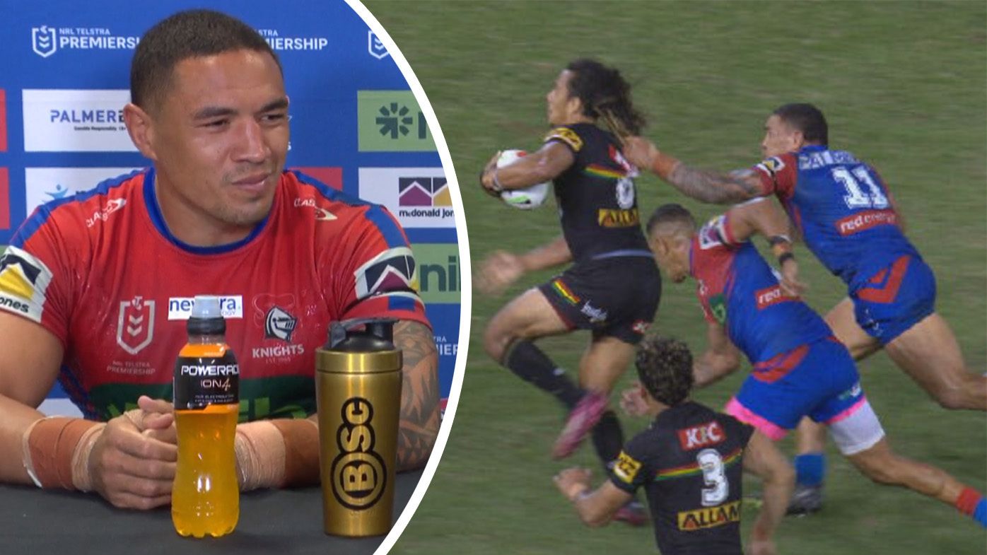 'I'd like for him to tie his hair up': Frizell's critical response to Luai hair pull penalty 
