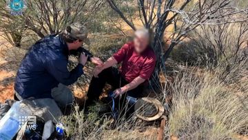 An elderly man has been found dehydrated but alive after being lost in near freezing conditions in a remote part of WA in what police called &quot;nothing short of a miracle.&quot;