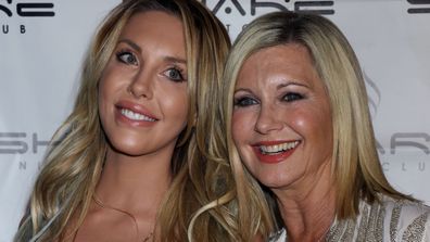 Chloe Lattanzi and Olivia Newton-John