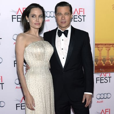 Angelina Jolie, Brad Pitt. movie premiere, red carpet