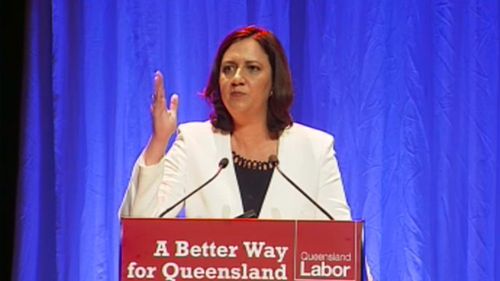 Queensland opposition leader Annastacia Palaszczuk has used the official campaign launch in Ipswich to slam "arrogance" in the LNP.