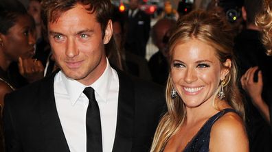 Sienna Miller and Jude Law.