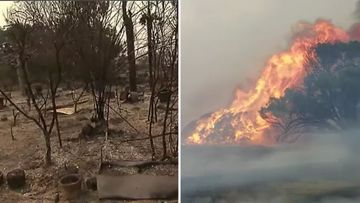 Victoria bushfires emergency properties damaged