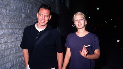 Drew Barrymore and Jeremy Thomas