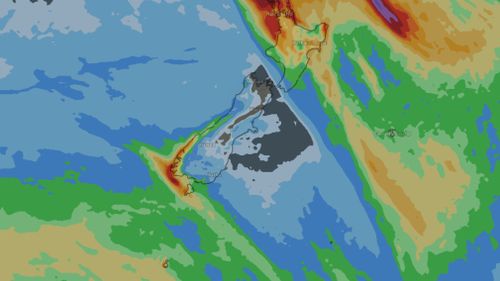 Calm before the storm: Severe wind and rain is expected to hit Auckland and New Zealand's  north coast from tomorrow. (Weatherzone)