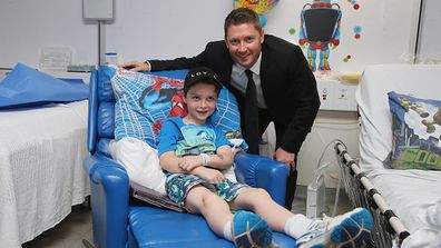 <p>Former Australian cricket
captain Michael Clarke paid a visit to the Sydney Children’s Hospital today
where he stopped to chat with patients and families.</p><p>Clarke visited children and
posed for photos after announcing his plan to joining the Perpetual Loyal yacht
racing team at a press conference at the hospital. (Getty)</p><p><strong>Click through to see more pictures from the day.&nbsp;</strong></p>