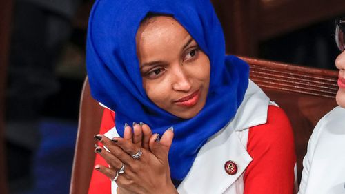 A congressista democrata Ilhan Omar.