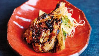 <strong>Recipe: <a href="http://kitchen.nine.com.au/2017/08/31/12/49/miso-grilled-baby-chicken-with-lemon-garlic-chilli-dipper" target="_top" draggable="false">Miso-grilled baby chicken</a></strong>