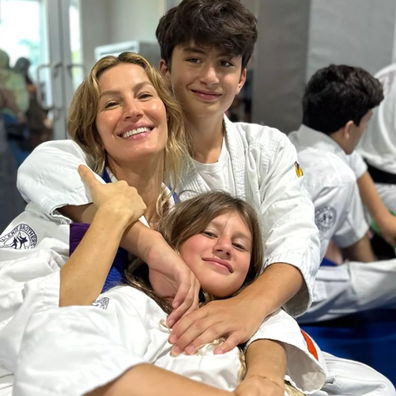 Gisele Bündchen and kids